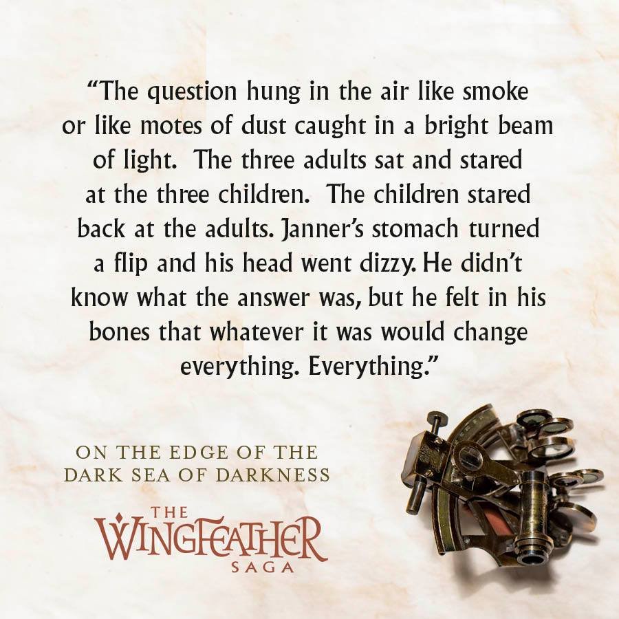 Wingfeather Saga Janner quote